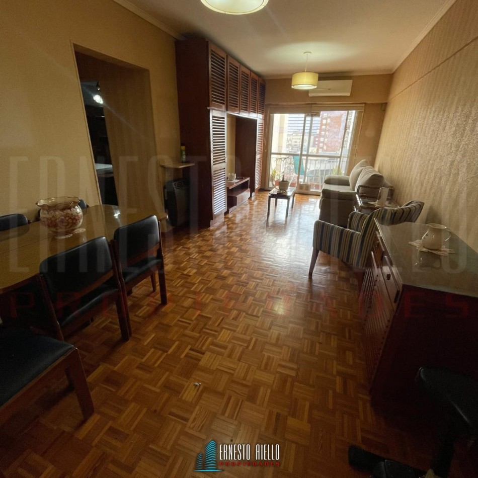 ALQUILER DEPARTAMENTO 3 AMBIENTES CON BALCON, MUY EQUIPADO. QUILMES CENTRO