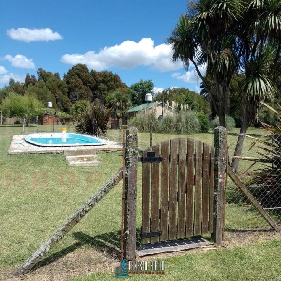 VENTA PREDIO DE 19.491M2  EL ALBOR , GRAL. J.  MADARIAGA. COMPLEJO DE CABAÑAS CON PISCINA. 30KM DE PINAMAR. (ACTUALMENTE EN FUNCIONAMIENTO CON CLIENTELA PROPIA)
