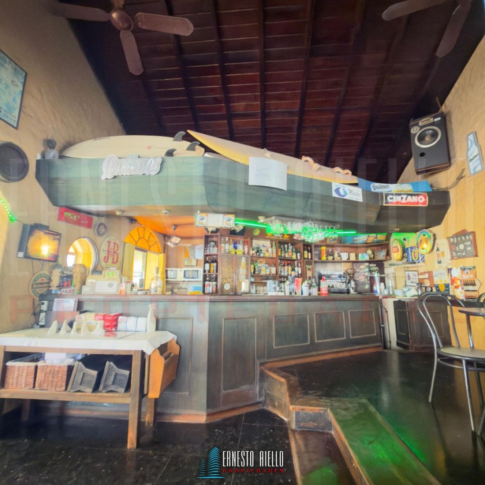 VENTA PROPIEDAD COMERCIAL:  MALIBET UN HISTORICO E ICONICO RESTOBAR EN LA RIBERA QUILMEÑA 