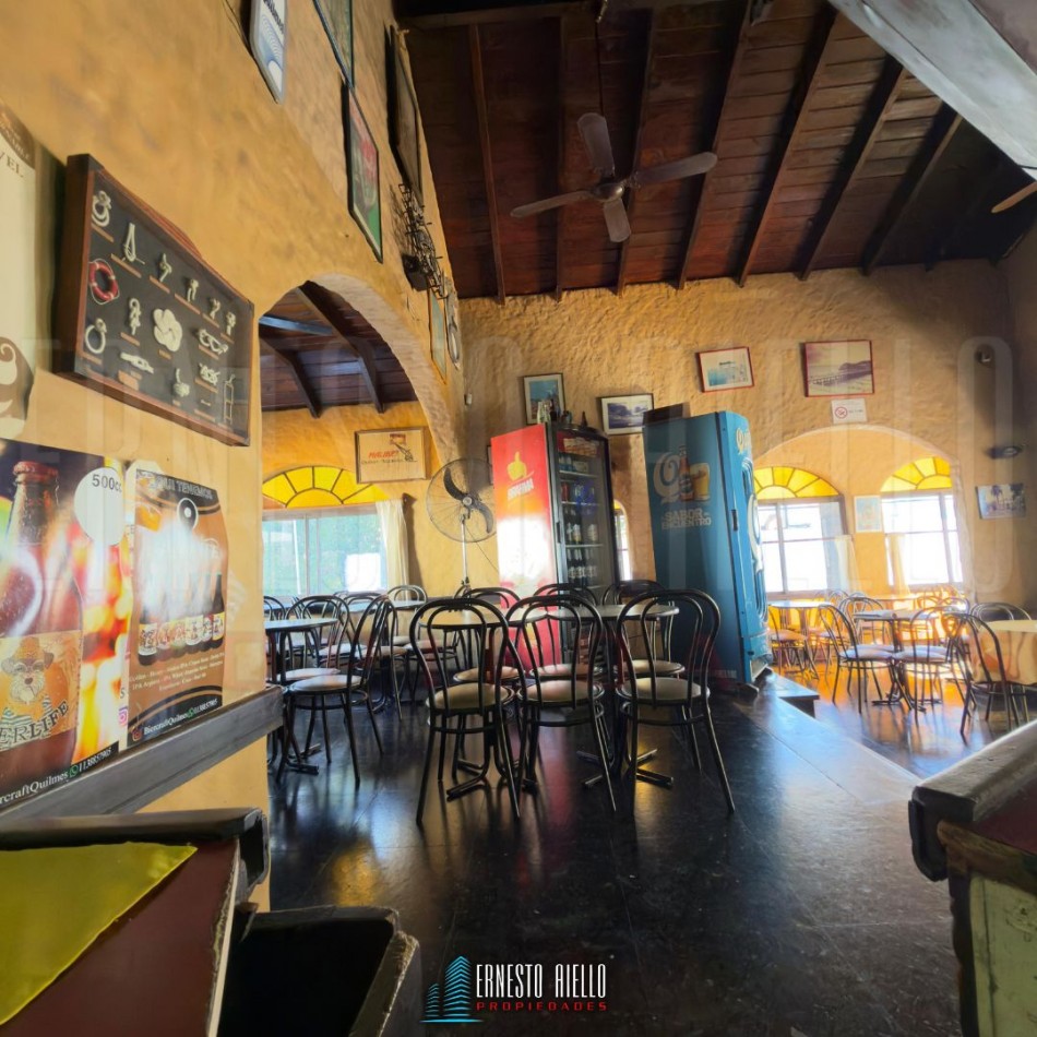 VENTA PROPIEDAD COMERCIAL:  MALIBET UN HISTORICO E ICONICO RESTOBAR EN LA RIBERA QUILMEÑA 
