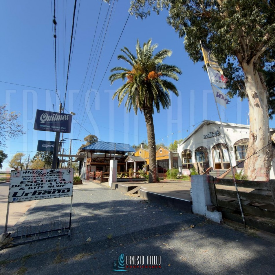 VENTA PROPIEDAD COMERCIAL:  MALIBET UN HISTORICO E ICONICO RESTOBAR EN LA RIBERA QUILMEÑA 
