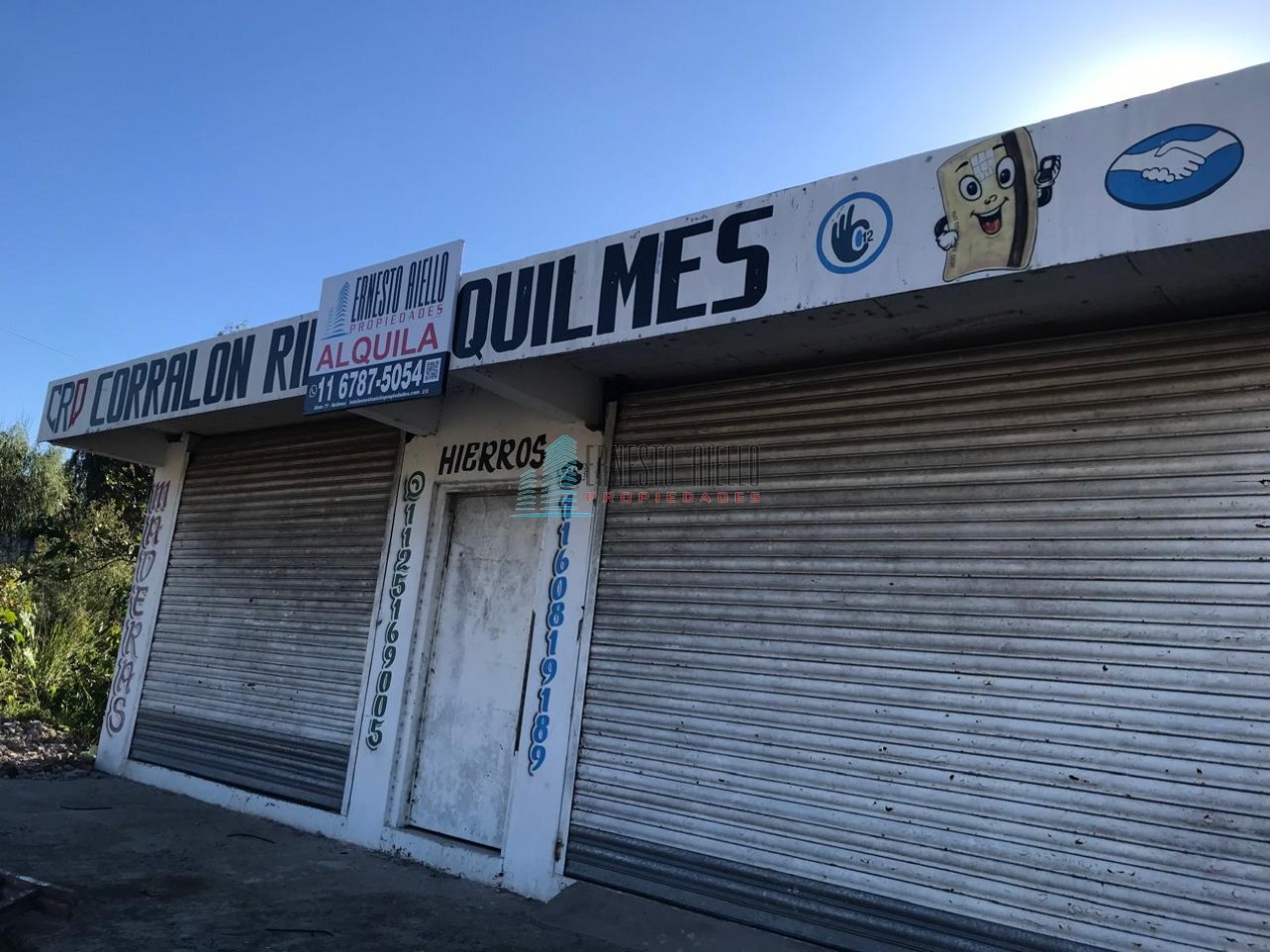 ALQUILER DE LOCAL Y PREDIO DE IMPORTANTES DIMENSIONES EN AV. ISIDORO IRIARTE (EX AV. ESPAÑA EN LA RIBERA DE QUILMES)
