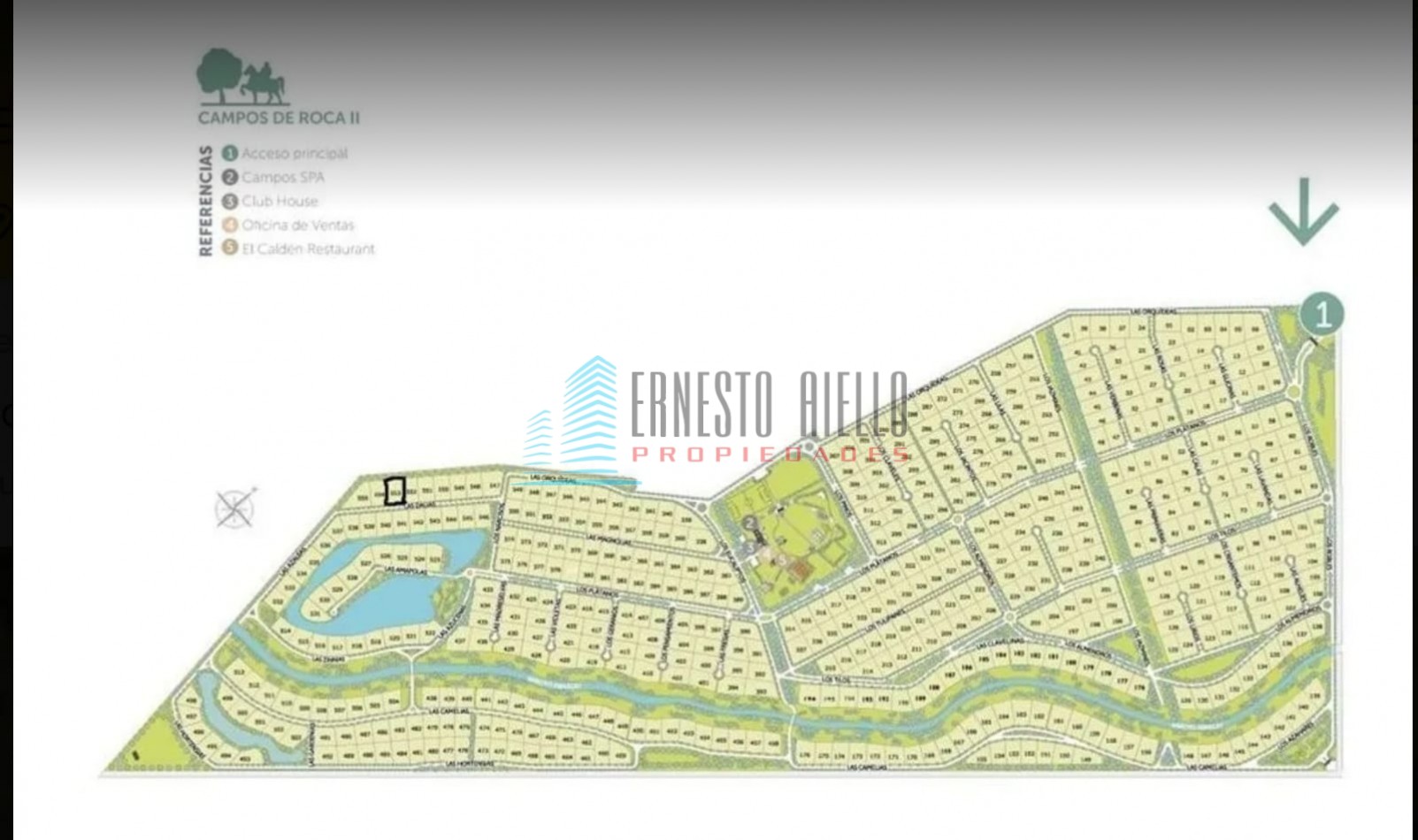 A. VENTA Lote en Excelente Ubicacion - Campos de Roca II