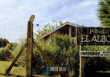 VENTA PREDIO DE 19.491M2  EL ALBOR , GRAL. J.  MADARIAGA. COMPLEJO DE CABAÑAS CON PISCINA. 30KM DE PINAMAR. (ACTUALMENTE EN FUNCIONAMIENTO CON CLIENTELA PROPIA)