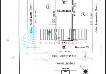 A. VENTA Inmejorable Lote Ubicado en Bernal